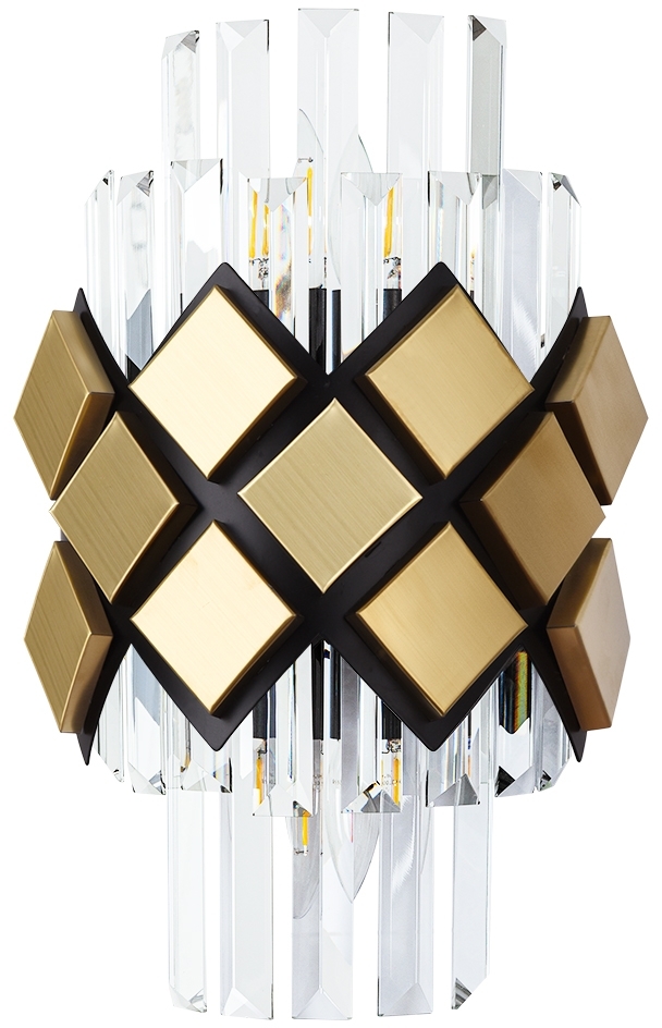 Настенный светильник Amelia A1039AP-2BK Arte Lamp
