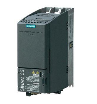 Преобразователь частоты Siemens G120C 6SL3210-1KE11-8AB1 3ф фил. USS/Modbus 1.7А 0.55кВт 380В